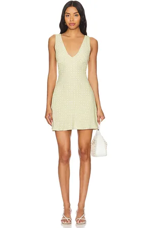 Paige Vestido juanita en color amarillo talla 0 en - Yellow. Talla 0 (también en 12, 14, 8).