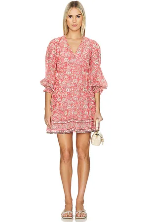 Graham & Spencer Minivestido mary en color rojo talla S en - Red. Talla S (también en XL, XS).