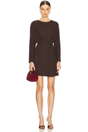 Simkhai Vestido tasha en color marrón talla S en - Brown. Talla S (también en XS).
