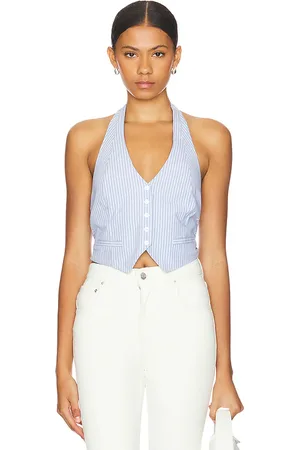GOOD AMERICAN Chaleco en color azul talla L en - Blue. Talla L (también en M).