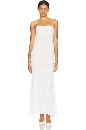 LOBA Vestido caesarea embroidered maxi en color talla S en - . Talla S (también en XS, XXS).