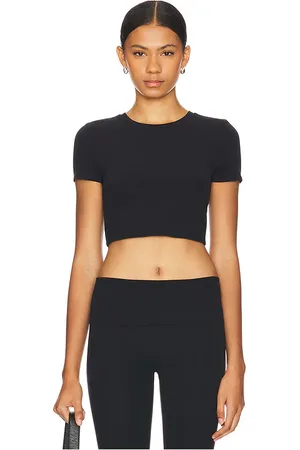 Splits59 Top corto airweight en color talla L en - Black. Talla L (también en M, S, XL).
