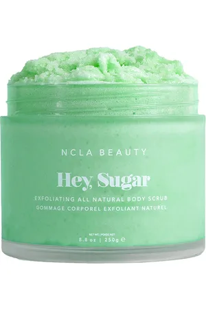 NCLA Oye, exfoliante de azúcar, exfoliante corporal totalmente natural. hey, sugar exfoliating all natural body scrub en color belleza: na talla