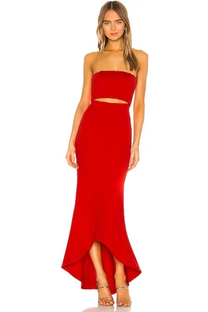 NBD Vestido largo june en color red,orange talla L en - Red,Orange. Talla L (también en M, XL, XS).