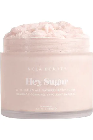 NCLA Oye, exfoliante de azúcar, exfoliante corporal totalmente natural. hey, sugar exfoliating all natural body scrub en color belleza: na talla