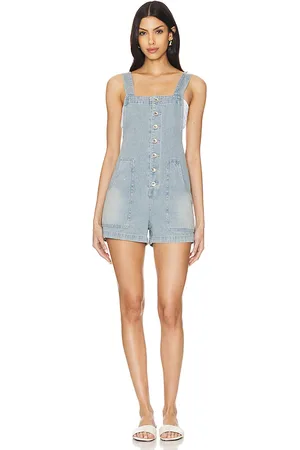 heartLoom Tiana romper en color denim claro talla L en - Denim-Light. Talla L (también en M, XL).