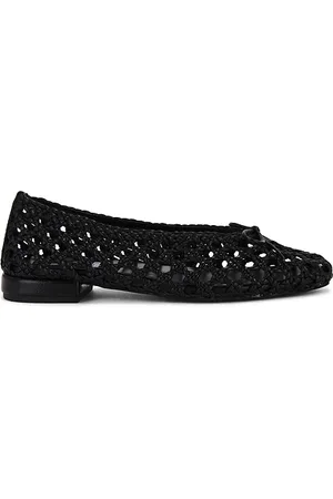 Jeffrey Campbell Zapato plano my weave en color talla 9 en - Black. Talla 9 (también en 10).