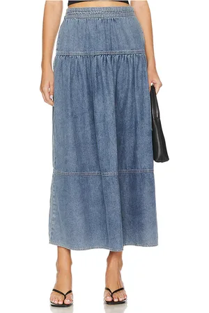 heartLoom Falda winnie en color denim-medium talla M en - Denim-Medium. Talla M (también en S).