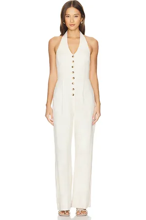 heartLoom Kolina jumpsuit en color ivory talla M en - Ivory. Talla M (también en S).