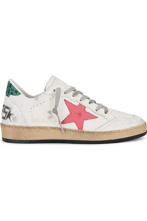 Golden Goose Zapatilla deportiva ball star en color blanco talla 35 en White Mineral Red & Green - White. Talla 35 (también en 36, 37