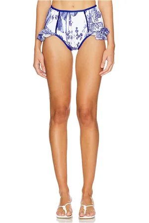 CHARO RUIZ IBIZA Pantalón corto sugerente parthy en color azul talla M en - Blue. Talla M (también en XS).