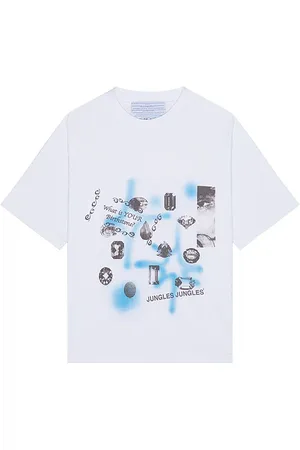 JUNGLES Camiseta en color talla L en - White. Talla L (también en XL/1X).