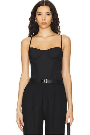 Kiki de Montparnasse Corsé exposed seam en color talla S en - Black. Talla S (también en XS).