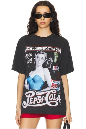 Philcos Camiseta tamaño grande pepsi since 1898 en color negro talla L en - Black. Talla L (también en XL/1X).