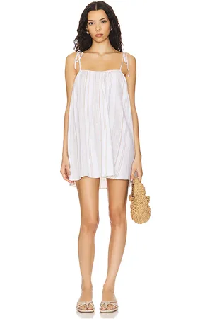 Tularosa Vestido linda mini en color crema talla L en - Cream. Talla L (también en M, XL).
