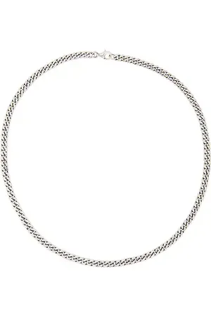 Serge DeNimes Cadena curb en color metálico talla all en - Metallic Silver. Talla all.