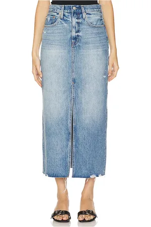 Pistola Falda alice en color denim claro talla 24 en - Denim-Light. Talla 24 (también en 26, 29).