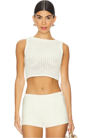 Solid The celeste top en color crema talla M en - Cream. Talla M (también en L, XL, XS).