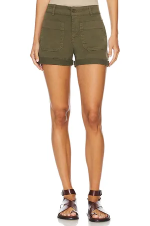 Sanctuary Short enrollado marine en color verde oliva talla 24 en - Olive. Talla 24 (también en 25).