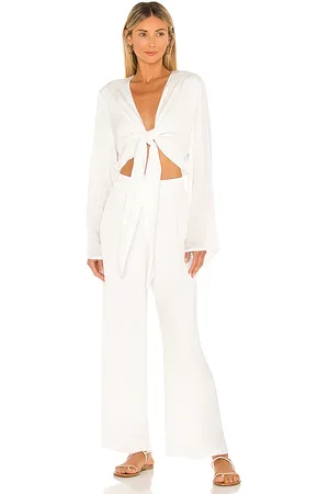 SNDYS Pluto jumpsuit en color talla S en - White. Talla S (también en XS).