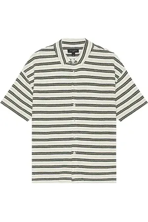 AllSaints Camisa jackson en color blanco talla M en - White. Talla M (también en S).