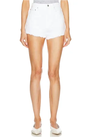 GRLFRND Kyla hot short en color blanco talla 25 en - White. Talla 25 (también en 26, 29, 30, 31, 32).