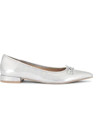 Dolce Vita Zapato plano palani en color metálico talla 10 en - Metallic Silver. Talla 10 (también en 7.5, 8.5, 9.5).