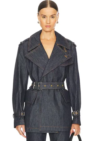 Helmut Lang Trenca rider en color denim-dark talla S en - Denim-Dark. Talla S (también en XS).