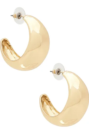 Baublebar Pendientes de aro bubble en color oro metálico talla all en - Metallic Gold. Talla all.