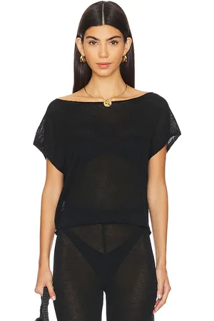 Solid The faye top en color negro talla L en - Black. Talla L (también en M, S, XL).