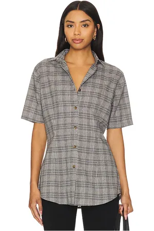 APRÈS Camisa plaid tailored en color gris talla M en - Grey. Talla M (también en S, XS, XXS).