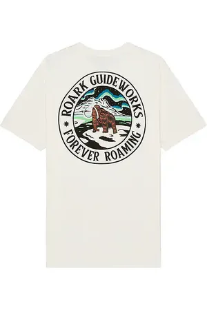 Roark Revival Camiseta en color talla L en - White. Talla L (también en M, XL/1X).