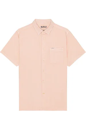 Barbour Camisa en color rosado talla M en - Pink. Talla M (también en S).