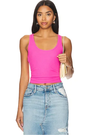 GOOD AMERICAN Camiseta tirantes en color rosado talla 2X en - Pink. Talla 2X (también en 3X, 4X, 5X).