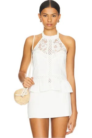 heartLoom Morrisey top en color ivory talla L en - Ivory. Talla L (también en XL).