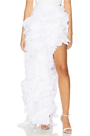NBD Falda maxi amara en color talla M en - White. Talla M (también en S, XS, XXS).