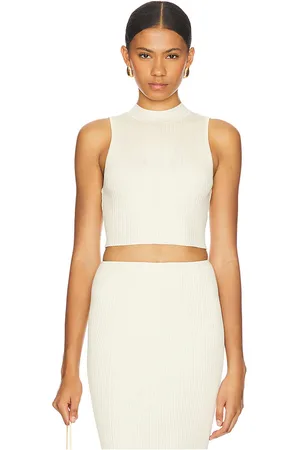 DEVON WINDSOR Shelli top en color bronce talla S en - Tan. Talla S (también en XS).