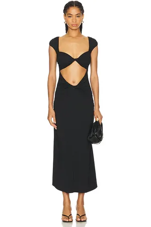Beaufille Vestido verne en color talla L en - Black. Talla L (también en S, XS).