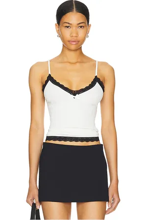 MORE TO COME Oriana top en color talla L en - White. Talla L (también en M, S).