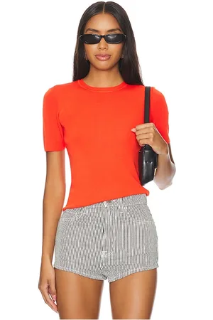 Solid The riada top en color rojo talla S en - Red. Talla S (también en XL, XS).