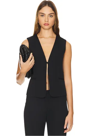 St Agni Chaleco rouleau en color talla M en - Black. Talla M (también en S).