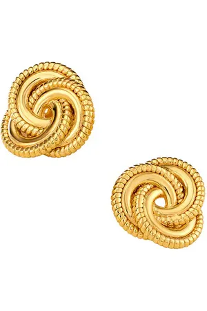 AUREUM Pendientes serena en color oro metálico talla all en - Metallic Gold. Talla all.