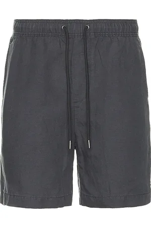 ONIA Air linen pull on short 6 shorts en color charcoal talla L en - Charcoal. Talla L (también en M, S).