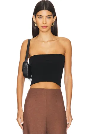 FAITHFULL THE BRAND Ciele top en color talla M en - Black. Talla M (también en S, XL).