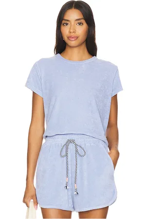 SUNDRY Jersey courtside en color bebe azul talla M en - Baby Blue. Talla M (también en XS).