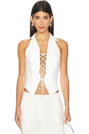 ALL THE WAYS Chaleco imogen en color talla L en - White. Talla L (también en M, S, XL, XS, XXS).