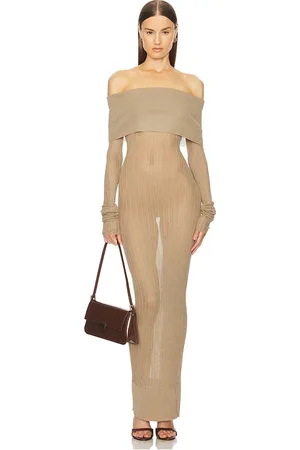 Helsa Vestido justin en color talla L en - . Talla L (también en M, XL).