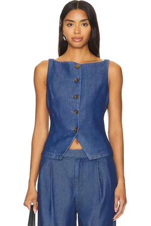 Lovers And Friends Agathe vest top en color azul talla M en - Blue. Talla M (también en S, XL, XS, XXS).