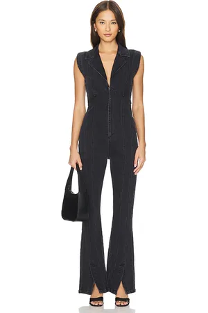 Free People Crvy ring the alarm one piece en danger en color negro talla L en - Black. Talla L (también en M, XS).