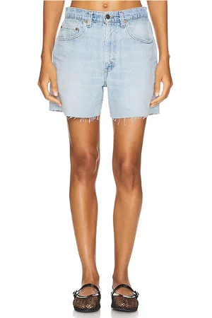 aligrace Long baggy short en color denim claro talla 23 en - Denim-Light. Talla 23 (también en 24).